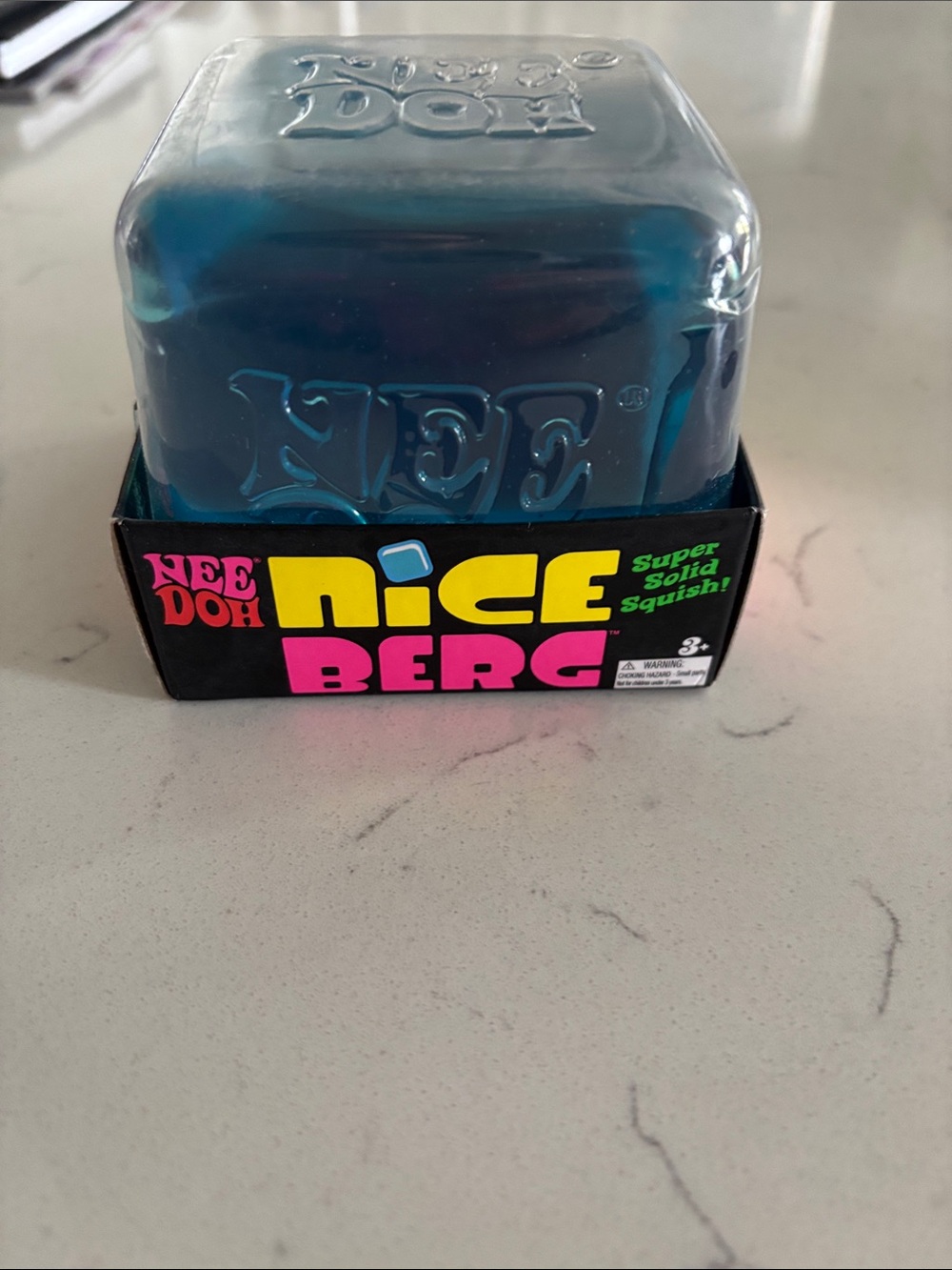 Needoh Nice Berg Blue Super Solid Squish